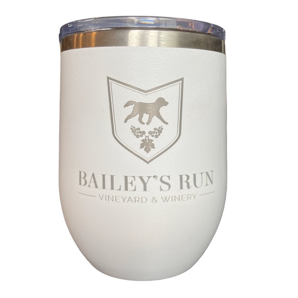 12 oz Insulated Wine Tumbler White Funny Message Great Gift Item - Picture 2 of 6